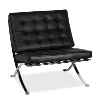 Chaise Barcelona noire