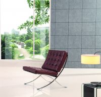 Barcelona chair dark brown