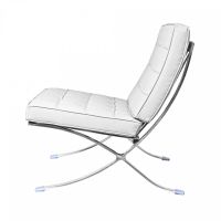 Chaise Barcelona blanche