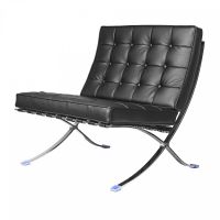 Chaise Barcelona noire