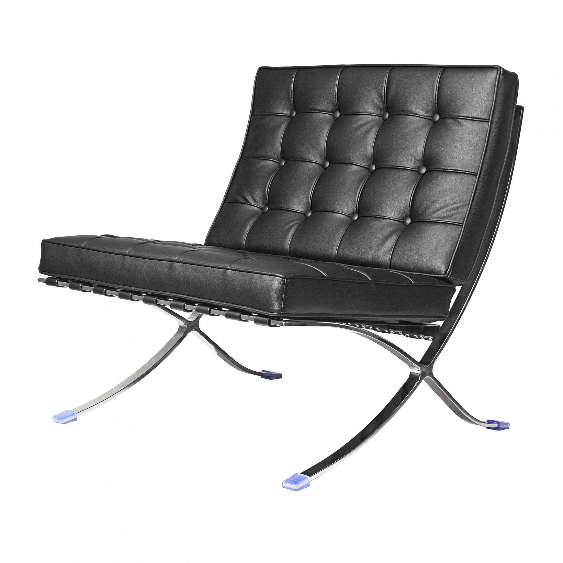 combinatie nieuwigheid omringen Barcelona Chair Zwart | Retro Living Furniture