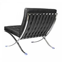 Chaise Barcelona noire