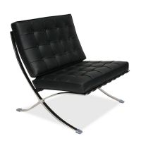 Barcelona chair black