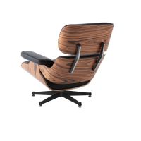 Eames lounge chair + ottoman black