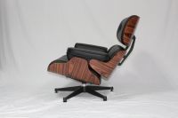 Eames lounge chair + ottoman black